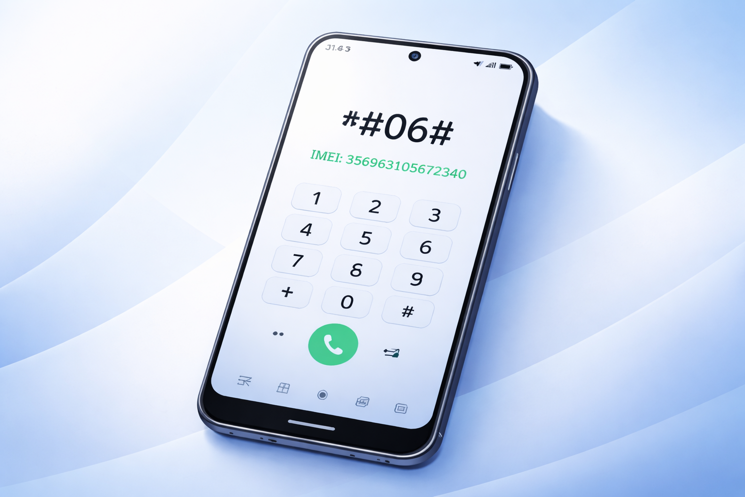 How to check imei number