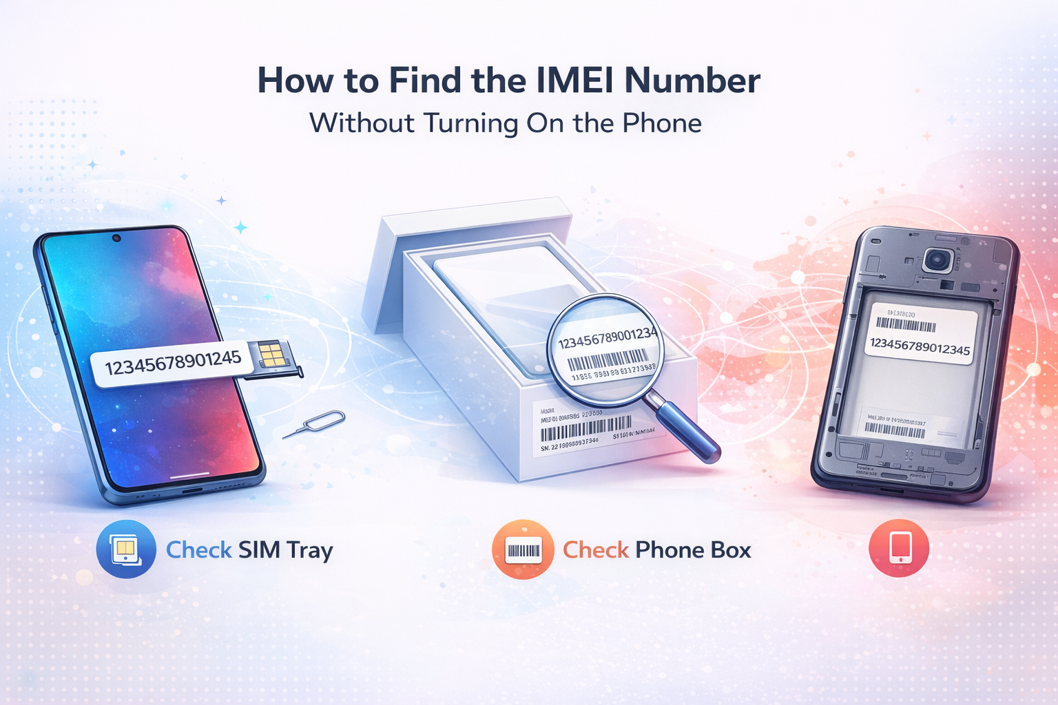 How to Find the IMEI Number Without Turning On the Phone