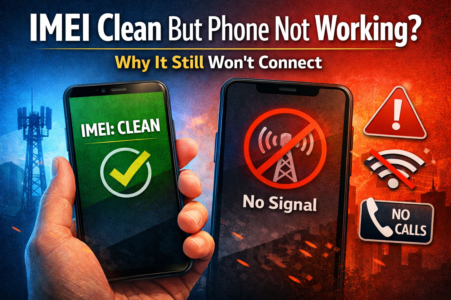 “Why Your IMEI Check Says Clean but the Phone Still Doesn’t Work”